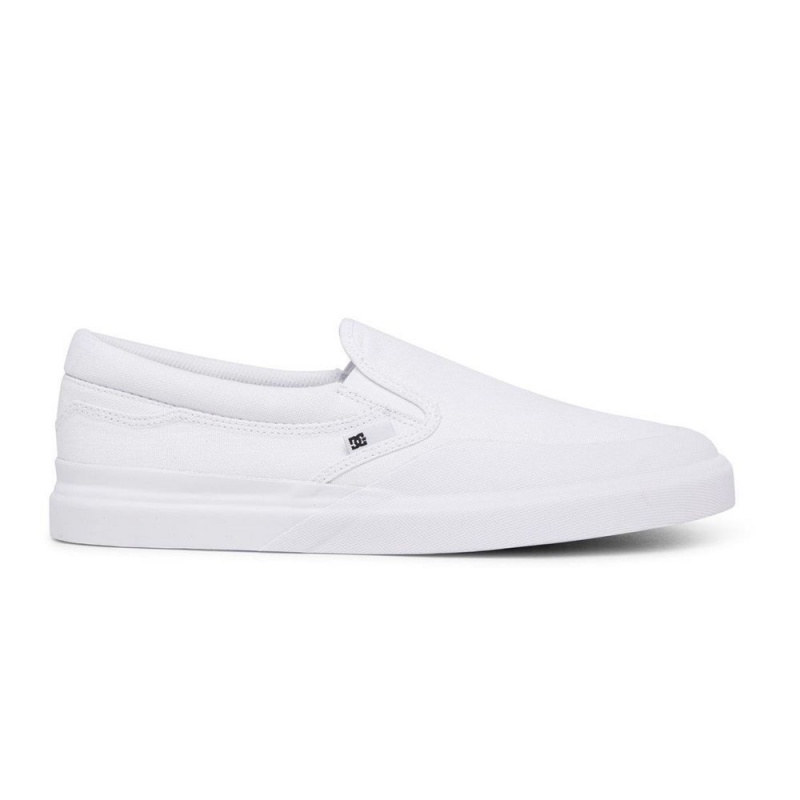 DC Shoes Infinite Leren Slip-On Schoenen Heren Wit | XXV57J-828