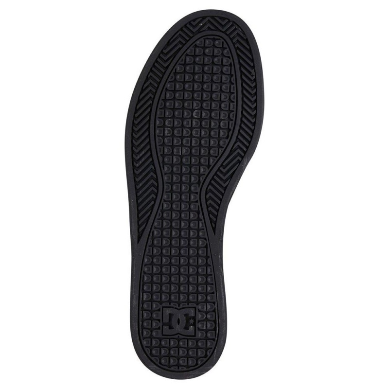 DC Shoes Infinite Leren Slip-On Schoenen Heren Zwart | TWG33W-695