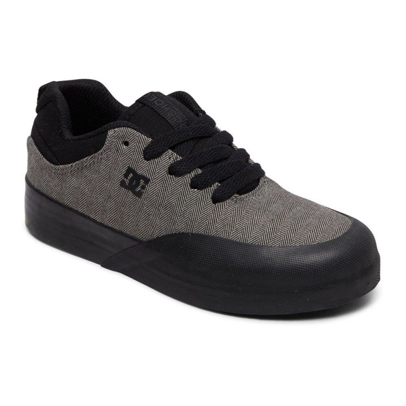 DC Shoes Infinite TX Schoenen Kinderen Grijs Zwart | KMX92R-993