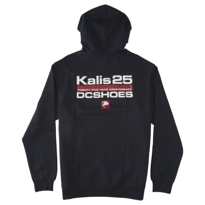 DC Shoes Kalis25 Hoodie Heren Zwart | LEN67P-930