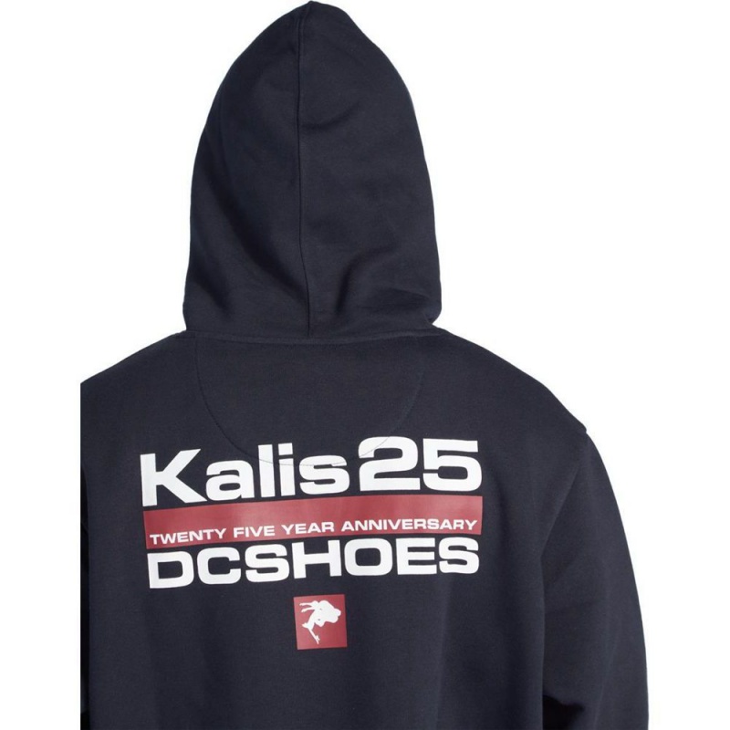 DC Shoes Kalis25 Hoodie Heren Zwart | LEN67P-930