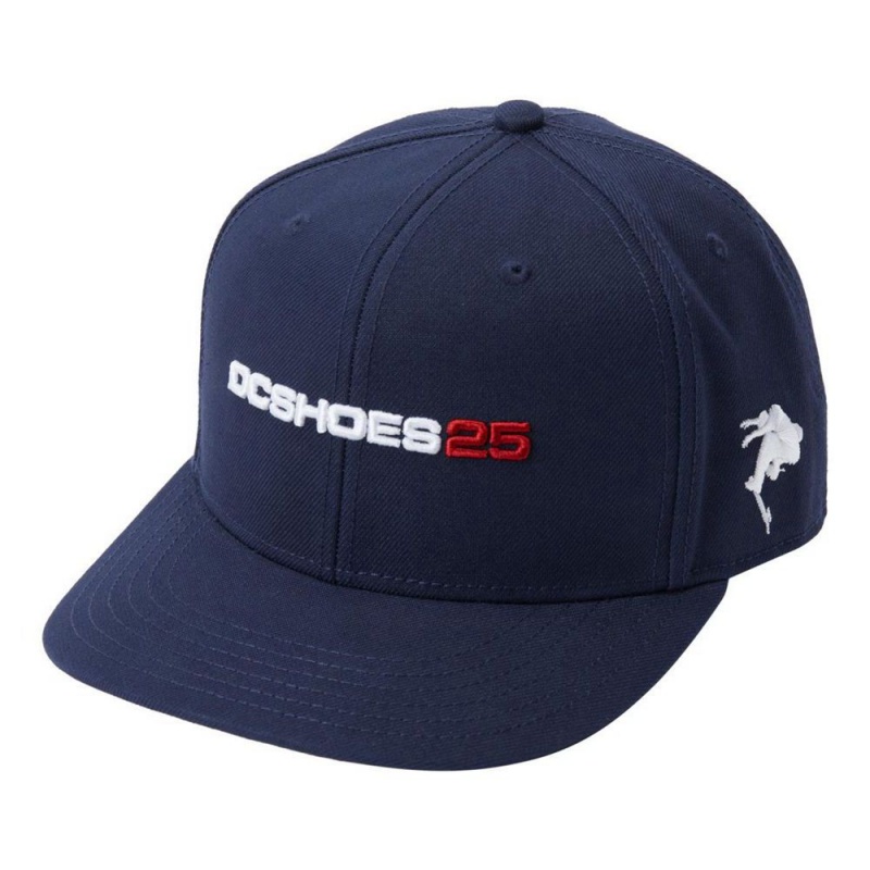 DC Shoes Kalis25 Snapback Hoed Heren Donkerblauw | JKZ37D-593