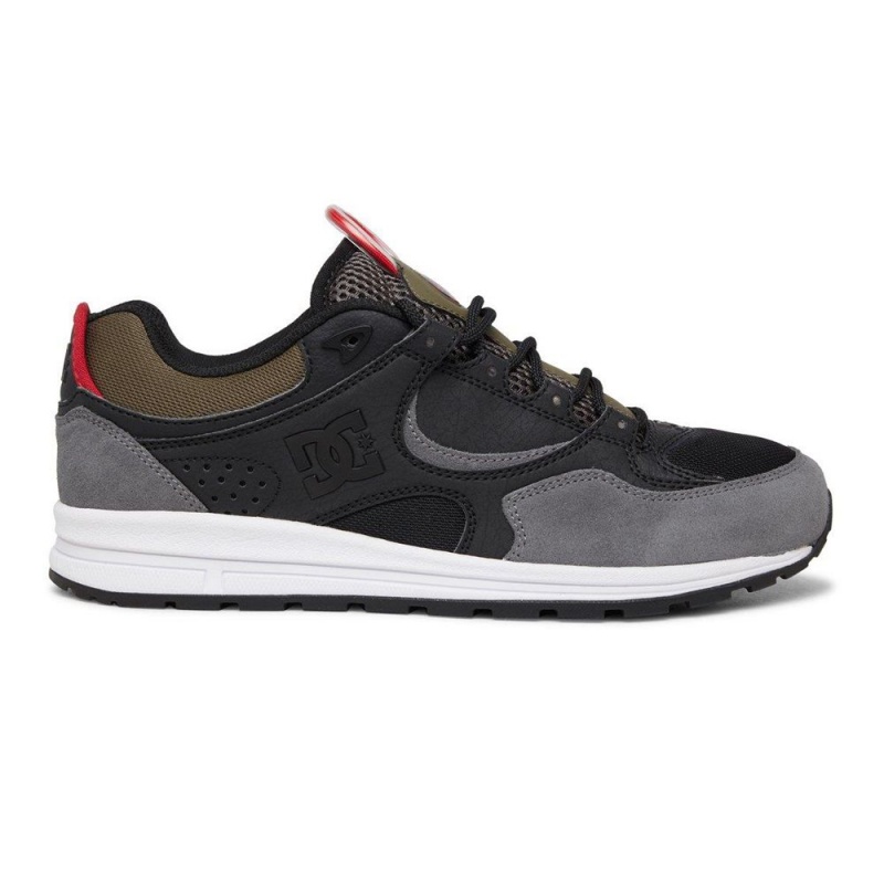 DC Shoes Kalis Lite Schoenen Heren Zwart Grijs | VMG81E-309