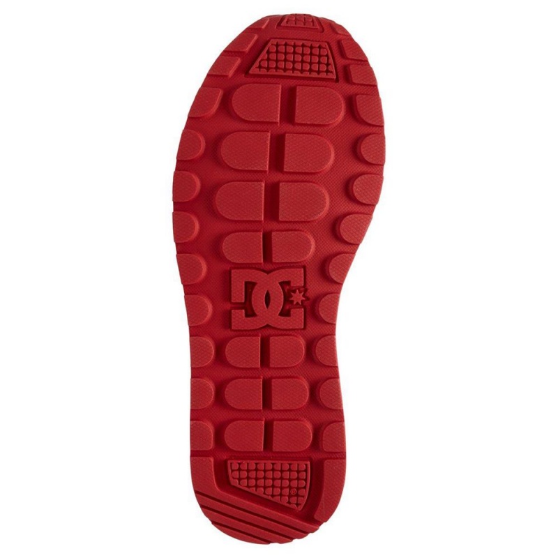 DC Shoes Kalis Lite Schoenen Kinderen Wit Rood | ALY02K-221