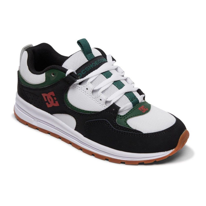 DC Shoes Kalis Lite Schoenen Kinderen Zwart Wit | ZIO85G-168