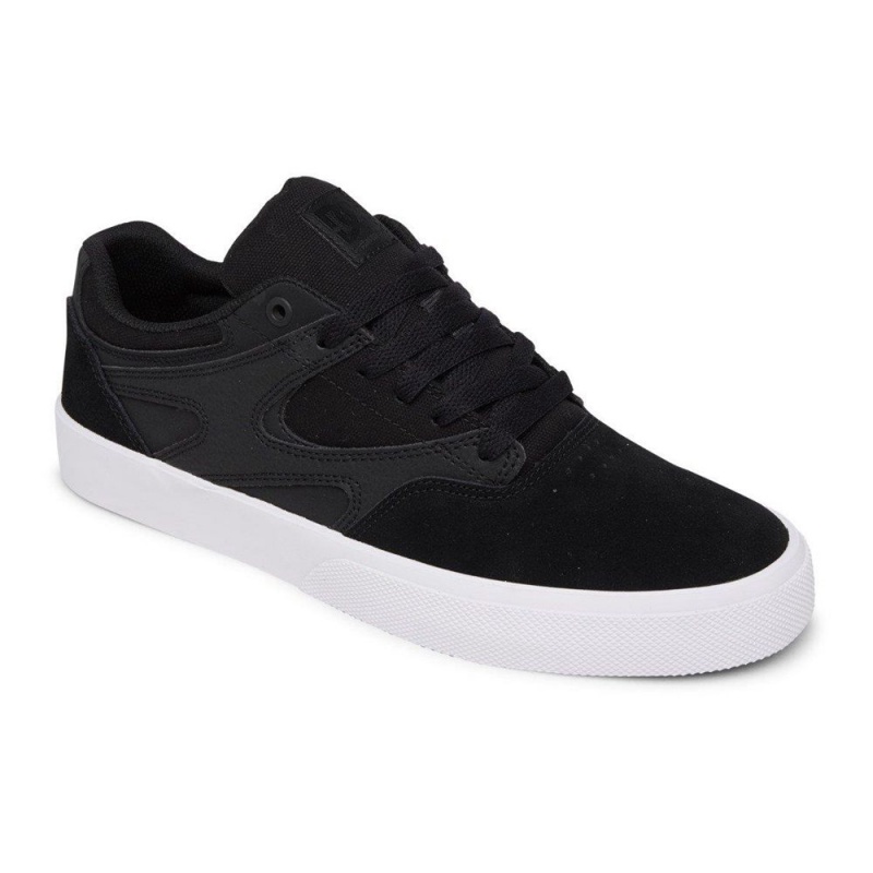 DC Shoes Kalis Vulc S Suede Schoenen Heren Zwart | ZIC88E-638