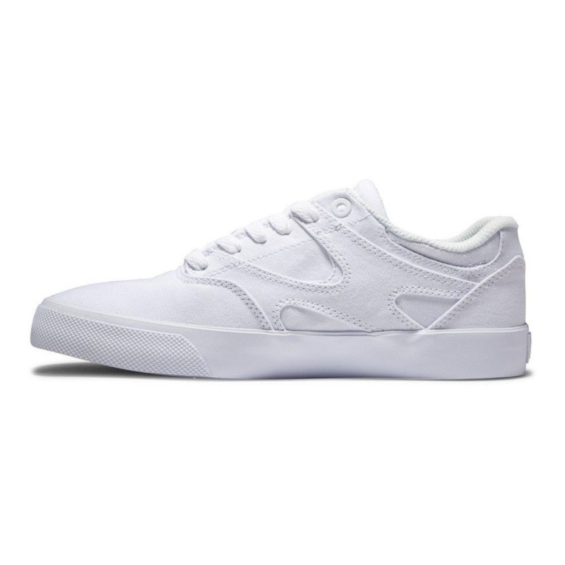 DC Shoes Kalis Vulc Schoenen Dames Wit | HNG17I-660