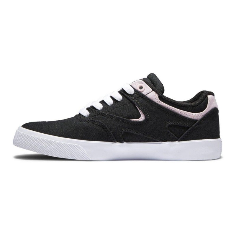 DC Shoes Kalis Vulc Schoenen Dames Zwart Roze | HHM43G-329