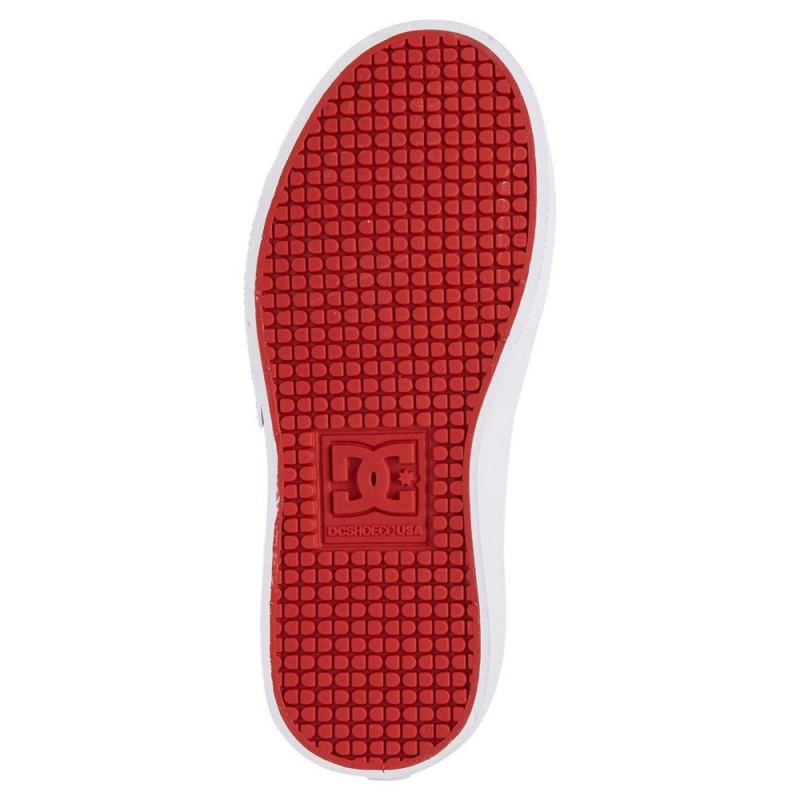 DC Shoes Kalis Vulc Schoenen Kinderen Grijs Rood | NEP40L-507