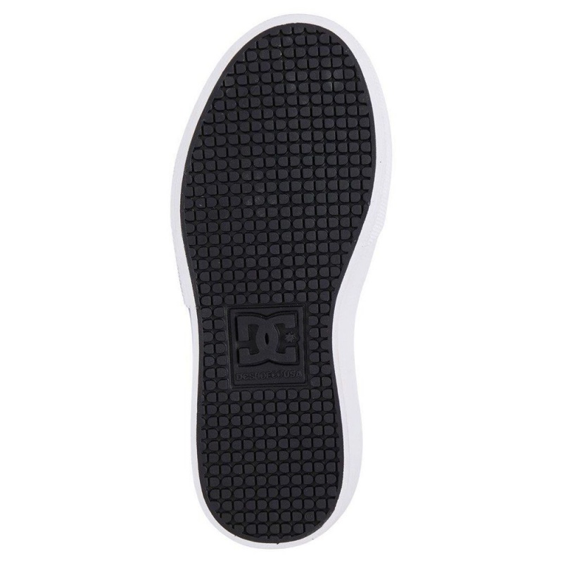 DC Shoes Kalis Vulc Schoenen Kinderen Zwart Wit | BWF43D-712