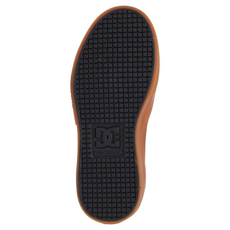 DC Shoes Kalis Vulc Schoenen Kinderen Zwart Bruin | EVT56M-353