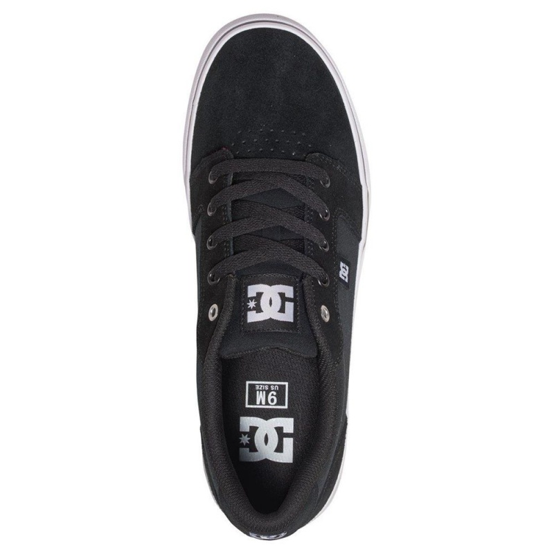 DC Shoes Kleuter Anvil Schoenen Heren Zwart Wit | XAM75D-036