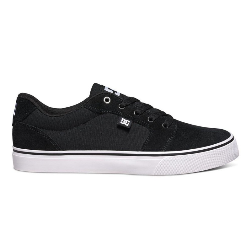 DC Shoes Kleuter Anvil Schoenen Heren Zwart Wit | XAM75D-036