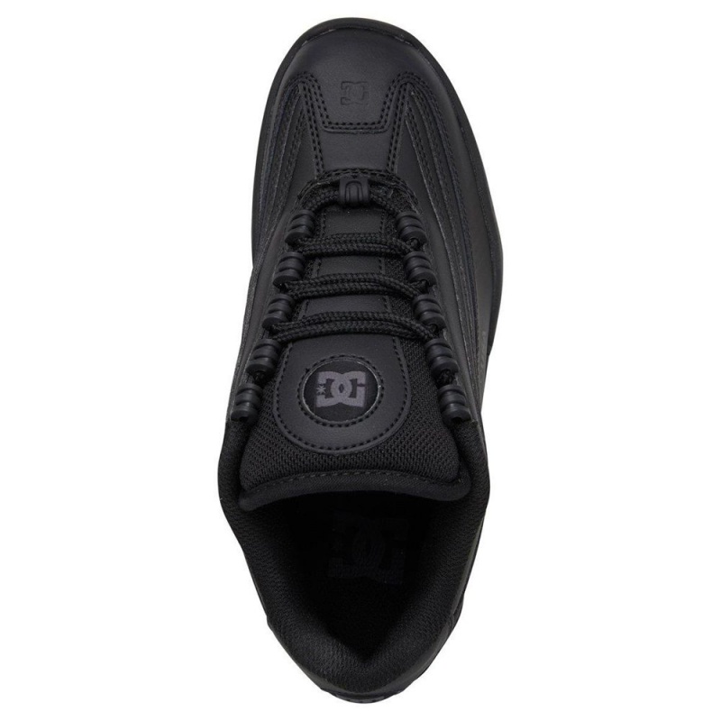 DC Shoes Legacy Lite Leren Schoenen Dames Zwart | FUN58Y-916