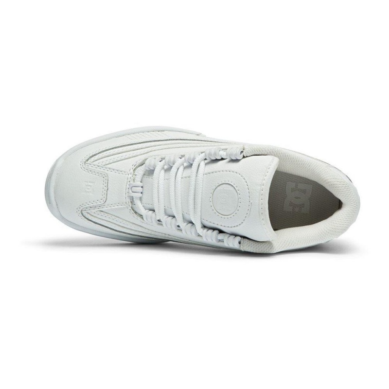 DC Shoes Legacy Lite Leren Schoenen Dames Wit | ATS65P-584