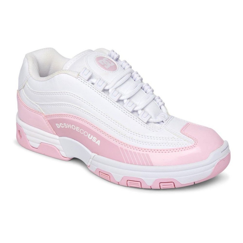 DC Shoes Legacy Lite Schoenen Dames Wit Roze | YRM17E-382