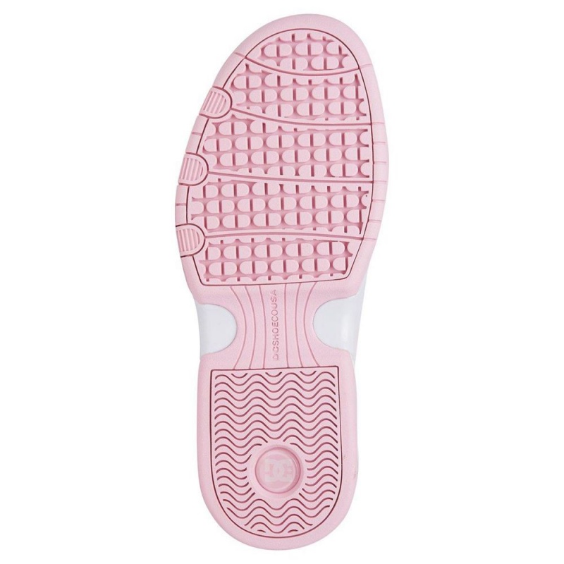 DC Shoes Legacy Lite Schoenen Dames Wit Roze | YRM17E-382