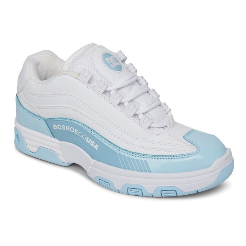 DC Shoes Legacy Lite Schoenen Dames Wit Blauw | YAK73X-474