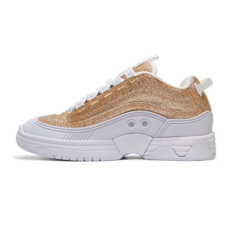 DC Shoes Legacy OG Schoenen Dames Goud Wit | AGD32V-503