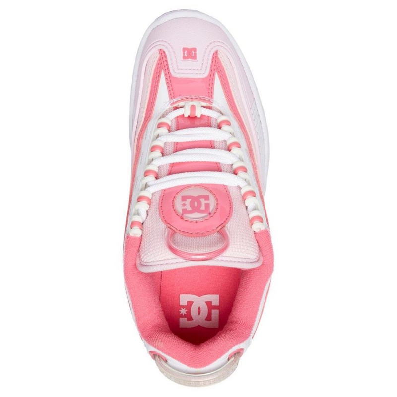 DC Shoes Legacy OG Schoenen Dames Wit Roze | ACR88G-710