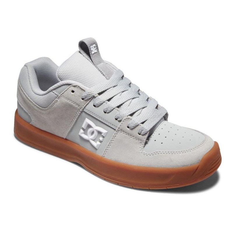 DC Shoes Lynx Zero Leren Schoenen Heren Grijs | OPM43Q-891