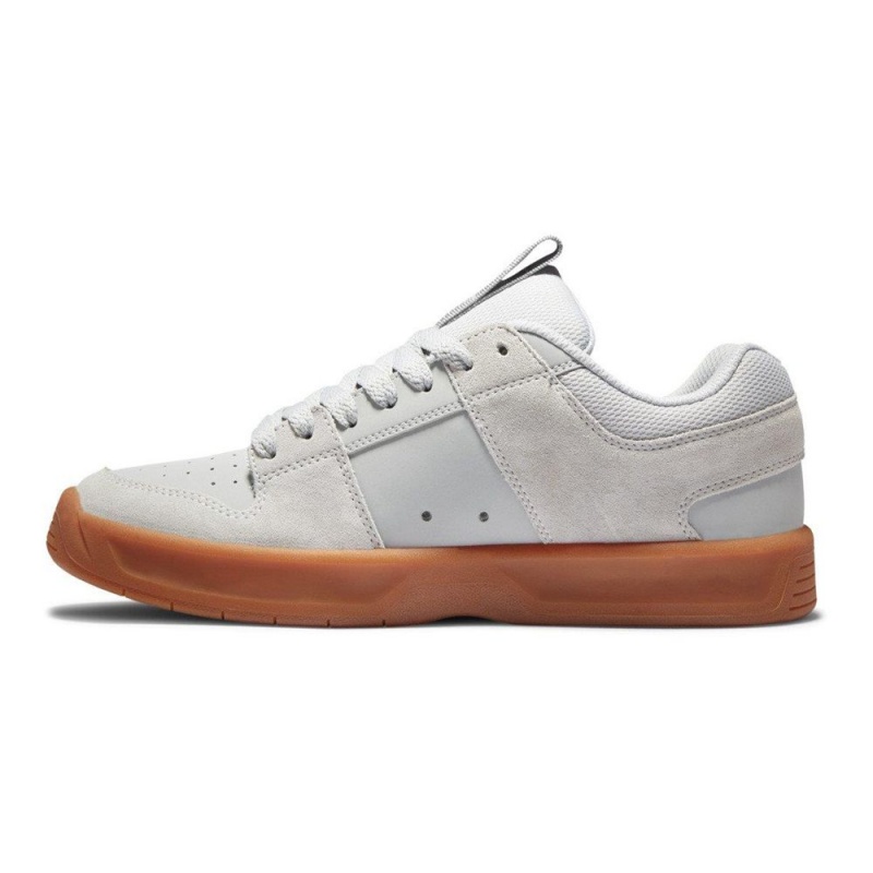 DC Shoes Lynx Zero Leren Schoenen Heren Grijs | OPM43Q-891