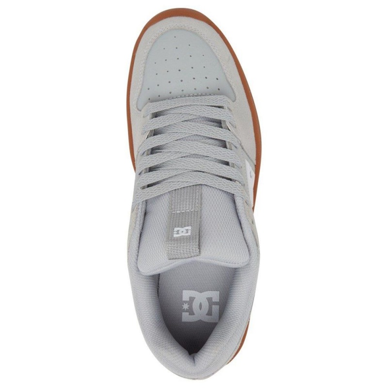 DC Shoes Lynx Zero Leren Schoenen Heren Grijs | OPM43Q-891