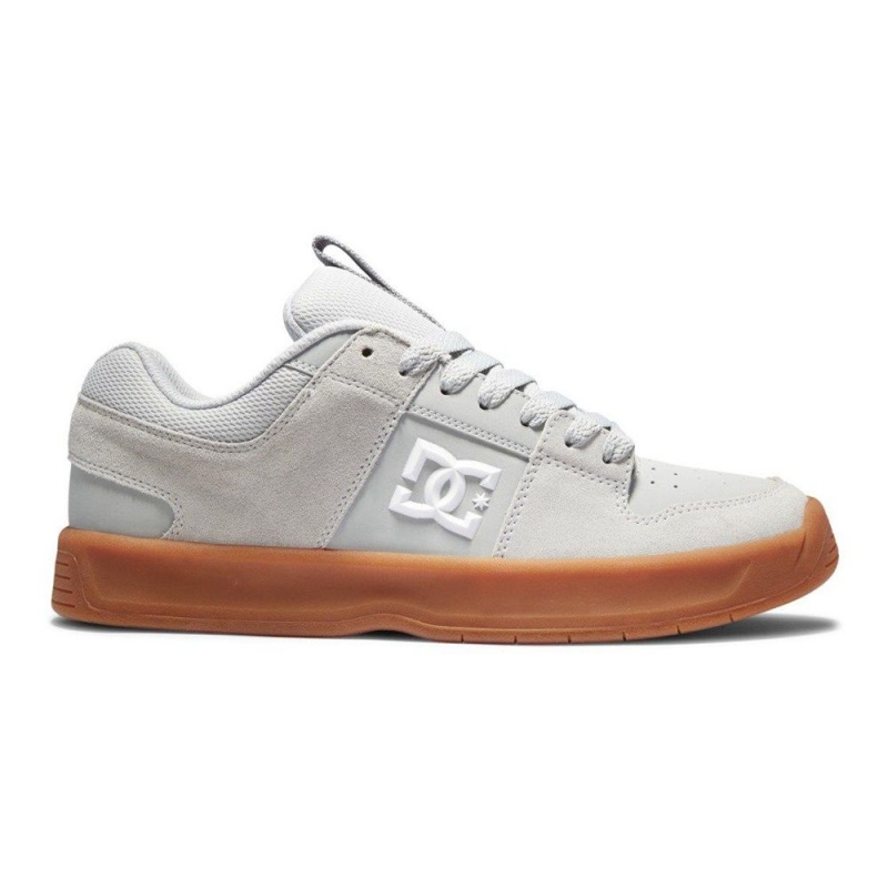 DC Shoes Lynx Zero Leren Schoenen Heren Grijs | OPM43Q-891