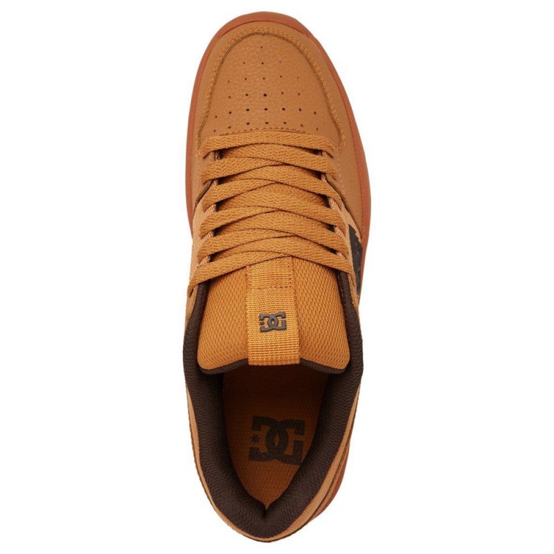 DC Shoes Lynx Zero Leren Schoenen Heren Bruin | FBJ07T-822