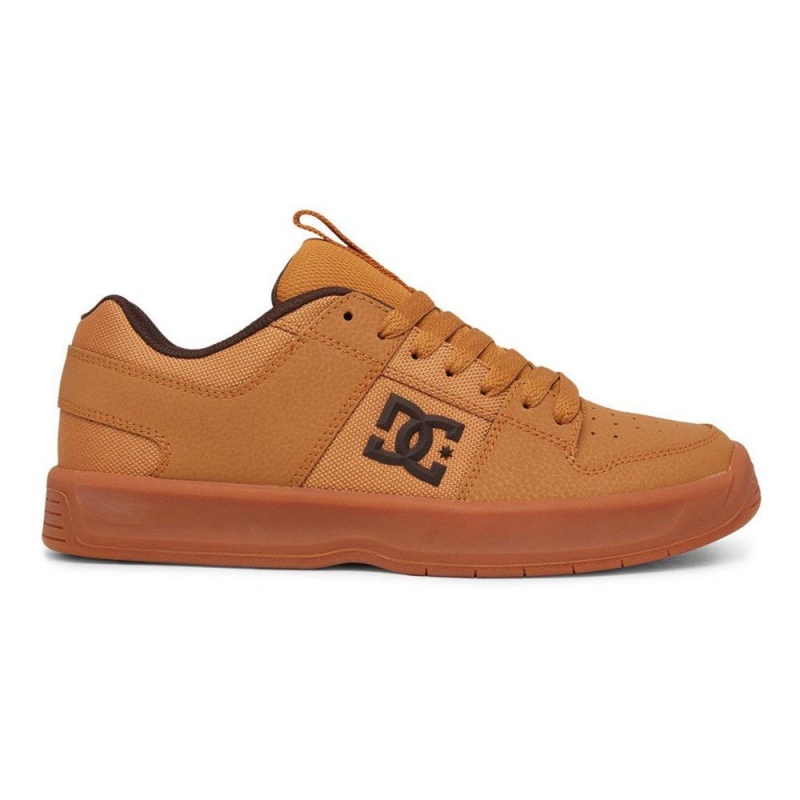 DC Shoes Lynx Zero Leren Schoenen Heren Bruin | FBJ07T-822