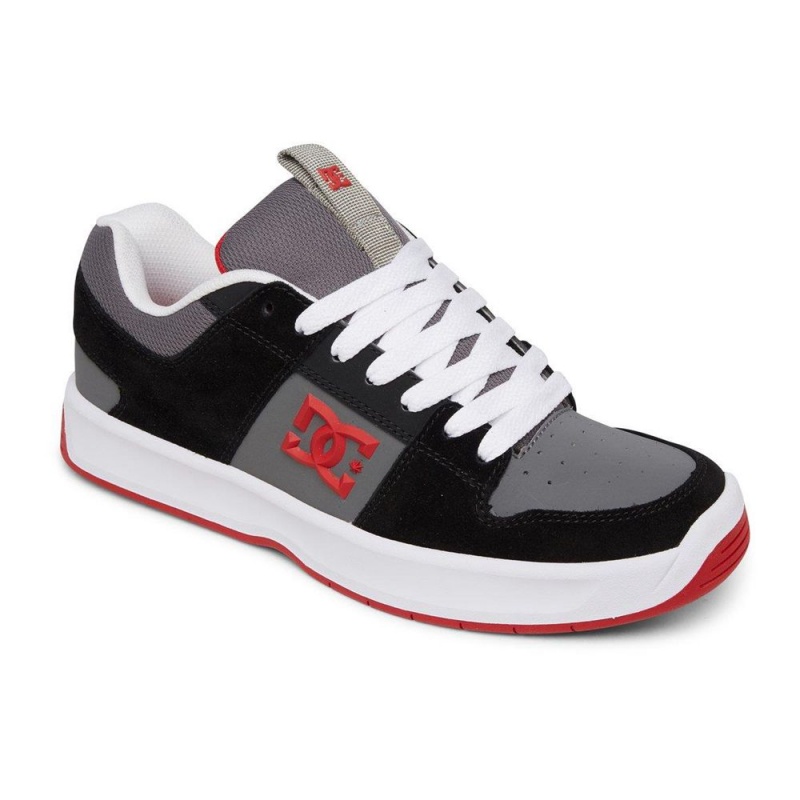 DC Shoes Lynx Zero Leren Schoenen Heren Zwart Grijs | NIF81I-899