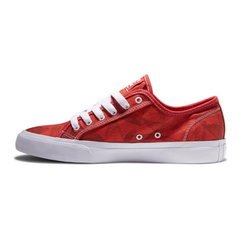 DC Shoes Manual S Evan Schoenen Heren Rood Wit | CAK97K-817