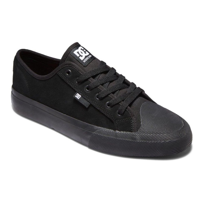 DC Shoes Manual S Suede Schoenen Heren Zwart | RXW89B-243