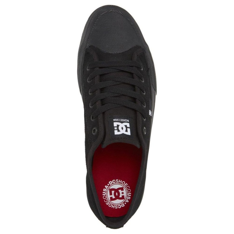 DC Shoes Manual S Suede Schoenen Heren Zwart | RXW89B-243