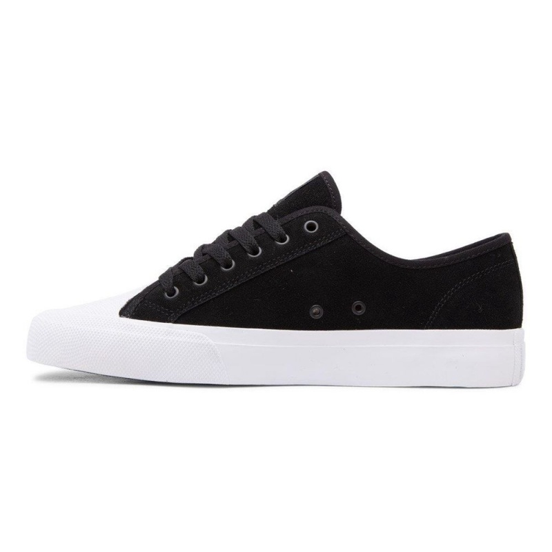 DC Shoes Manual S Suede Schoenen Heren Zwart Wit | WCI90W-822