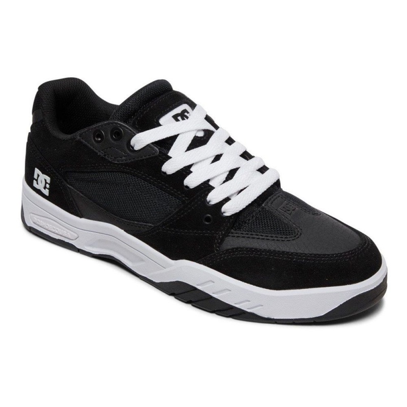 DC Shoes Maswell Schoenen Heren Zwart Wit | MEI33G-047