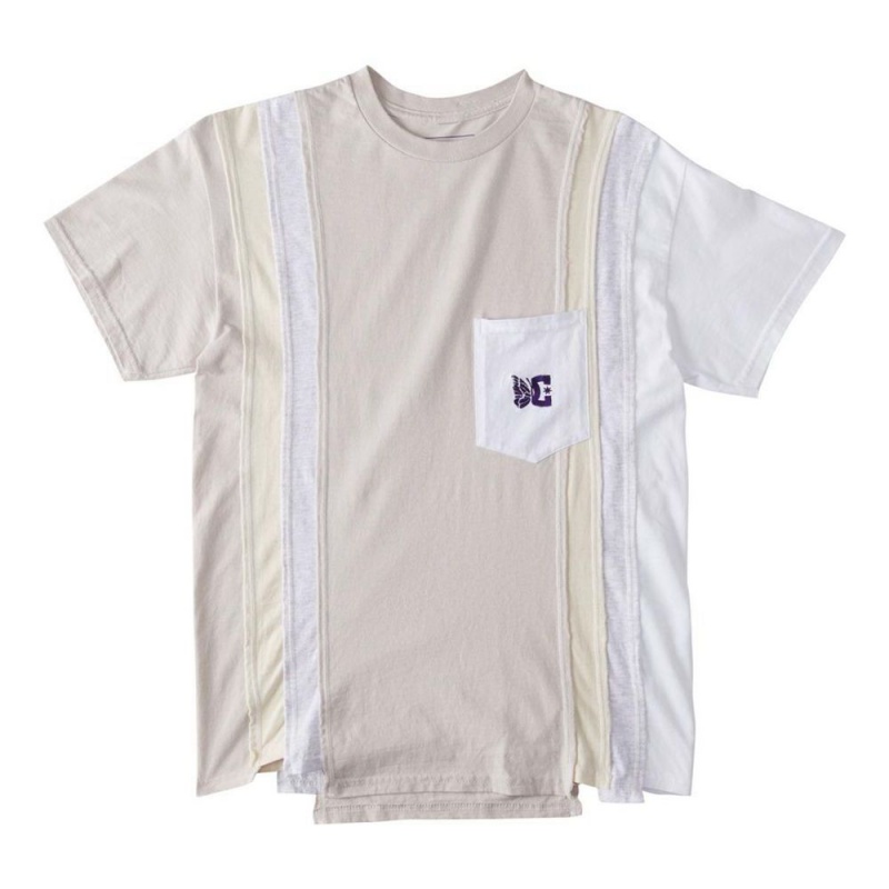 DC Shoes Needles T-Shirt Heren Beige | NWA85O-357