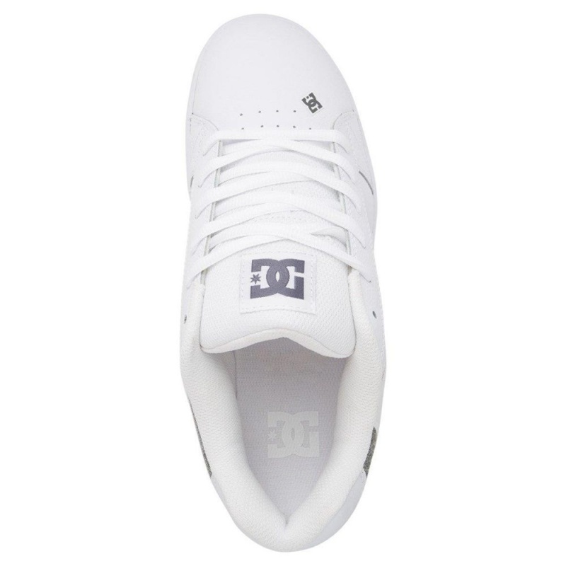 DC Shoes Net Schoenen Heren Wit Grijs | MQC66P-945