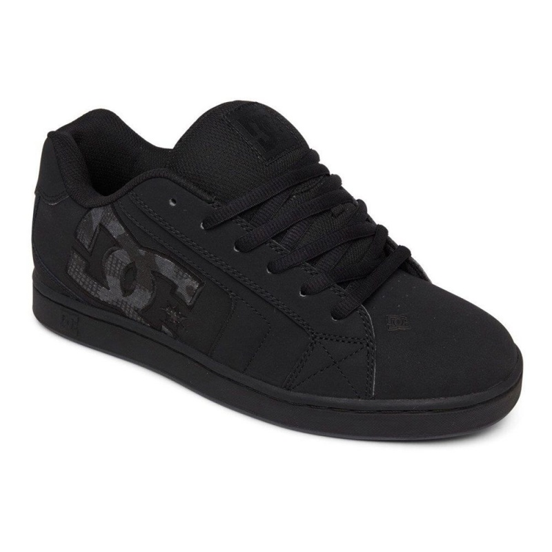 DC Shoes Net Schoenen Heren Zwart Grijs | PQQ44W-690