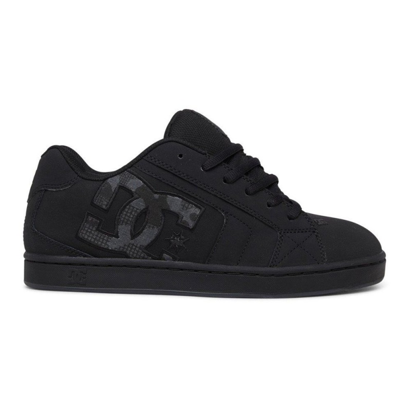 DC Shoes Net Schoenen Heren Zwart Grijs | PQQ44W-690