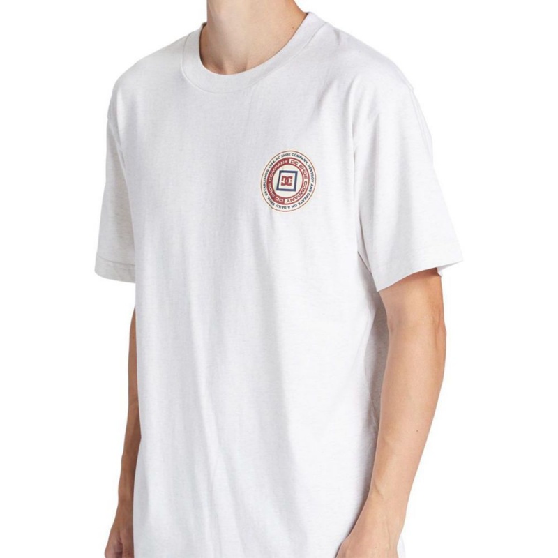 DC Shoes Old Head T-Shirt Heren Wit | PIU54N-464