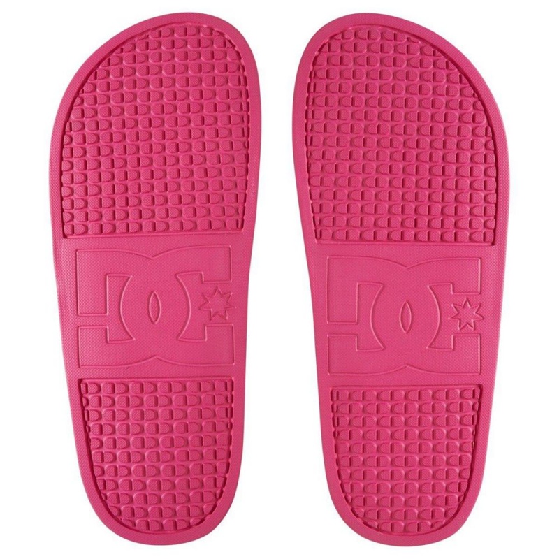 DC Shoes Platform Badeslippers Dames Roze | MVE31P-822