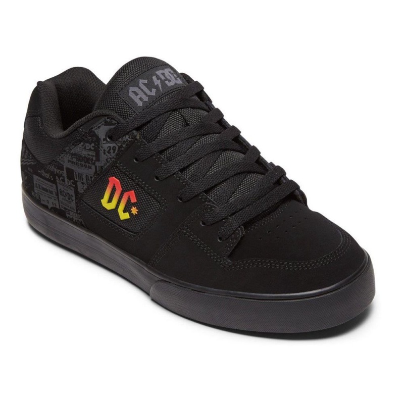 DC Shoes Pure AC/DC Schoenen Heren Zwart Grijs | MMF70K-223