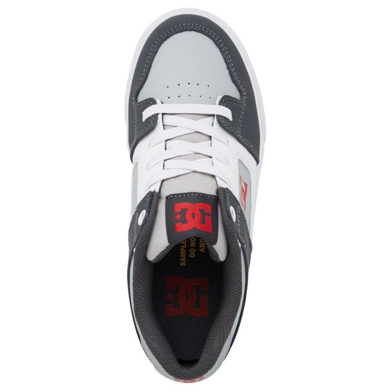 DC Shoes Pure Elastic Schoenen Kinderen Zwart Grijs | WBP56K-568