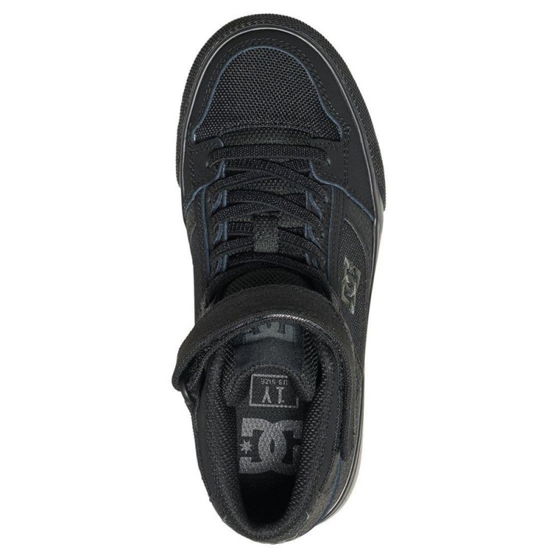 DC Shoes Pure High EV High-Top Schoenen Kinderen Zwart | AWV56H-672