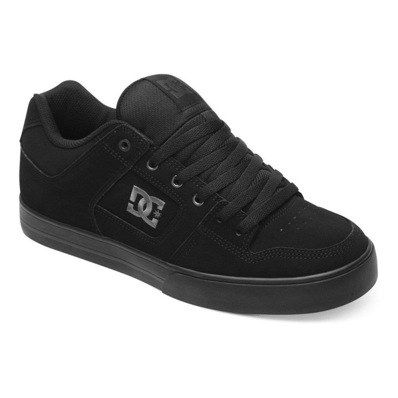 DC Shoes Pure Leren Schoenen Heren Zwart | PPB67T-502