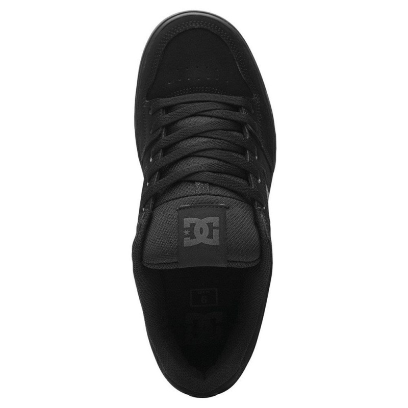 DC Shoes Pure Leren Schoenen Heren Zwart | PPB67T-502