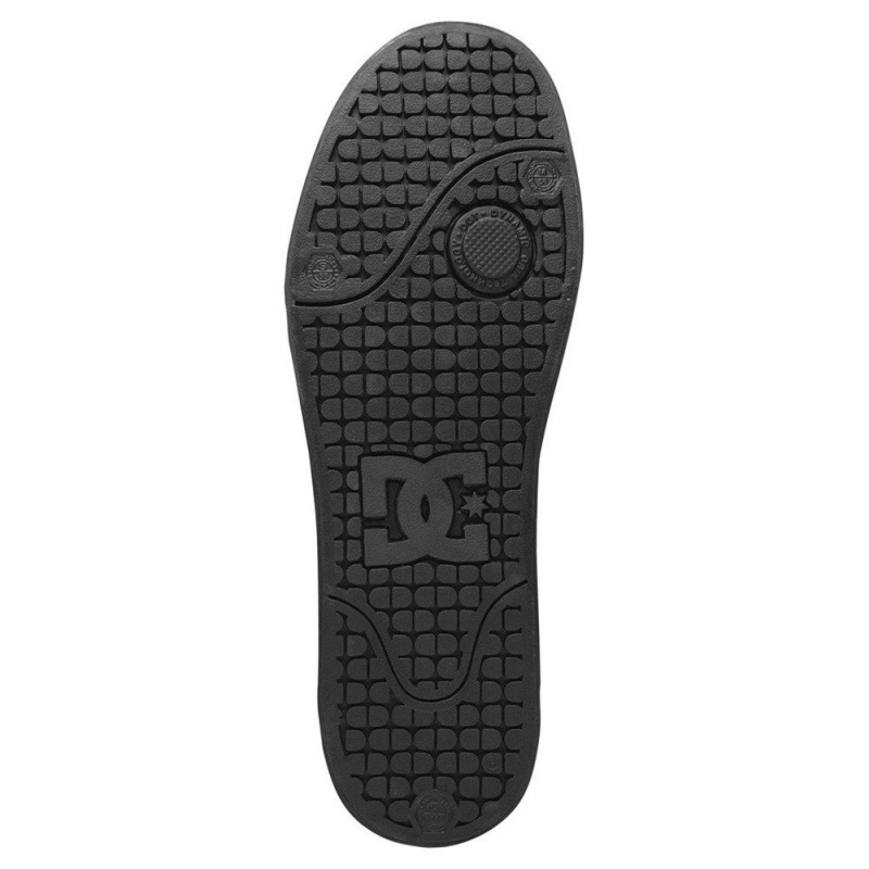 DC Shoes Pure Leren Schoenen Heren Zwart | PPB67T-502