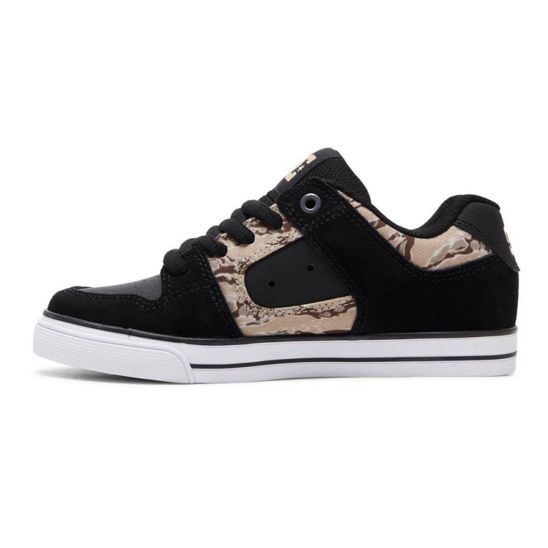 DC Shoes Pure SE Schoenen Kinderen Zwart Camo | PDT00W-675