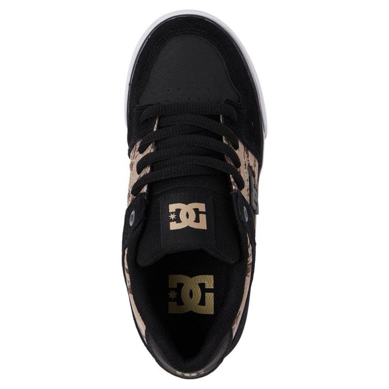 DC Shoes Pure SE Schoenen Kinderen Zwart Camo | PDT00W-675